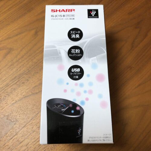 Lọc không khí oto Sharp IG-JC15 model mới 2019 12 IG-JC15-B
