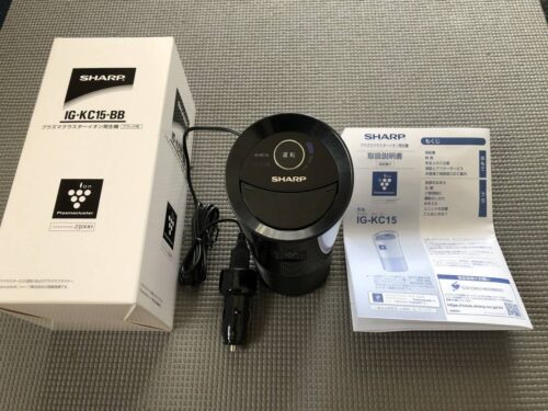 Lọc không khí oto Sharp IG-KC15 tạo ion plasma mật độ 25.000/cm3 12 IG-KC15-2