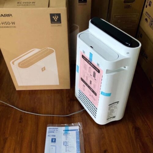 Máy lọc không khí Sharp KC-H50 (38m2) tạo ion Plasma khử mùi và bù ẩm 11 KC-H50-1