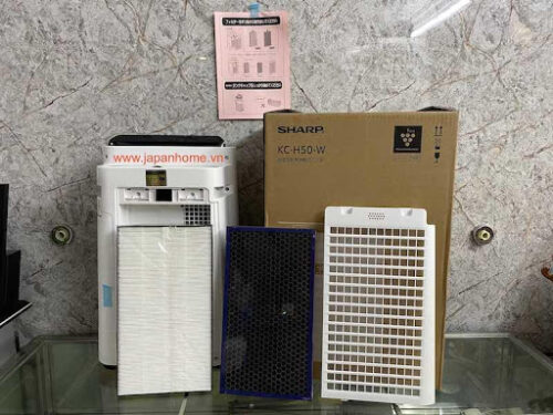 Máy lọc không khí Sharp KC-H50 (38m2) tạo ion Plasma khử mùi và bù ẩm 14 KC-H50-3