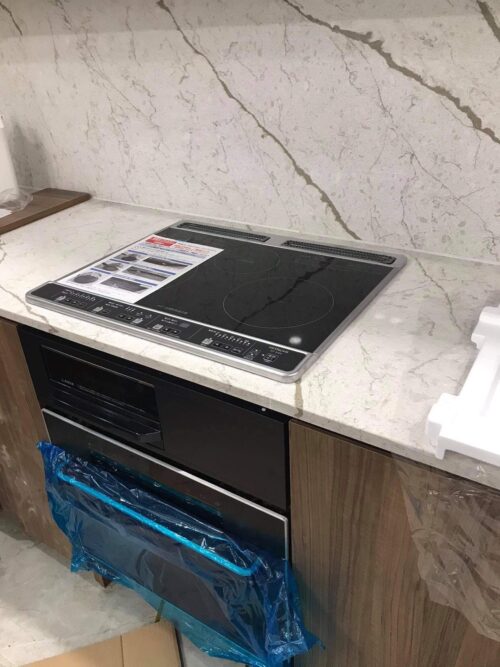 Bếp từ Hitachi HT-K6K toàn bộ mặt đen sản xuất 2021 - Ảnh 3