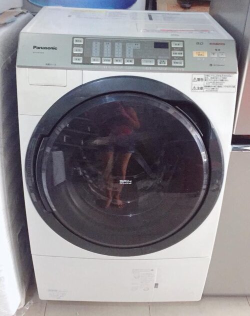 Máy giặt Panasonic NA-VX5300 giặt 9kg sấy 6kg cảm biến Lookout 3D 11 Máy giặt bãi Panaosnic NA-VX5300
