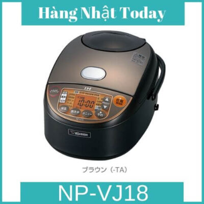 Nồi cơm cao tần Zojirushi NP-VJ18 1.8L nấu cơm cháy và gạo lứt 1 Nồi cơm cao tần Zojirushi NP-VJ18