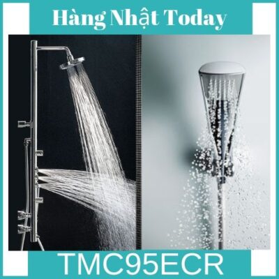 Sen cây Toto nội địa TMC95ECR tia nước dạng bọt, mưa rơi và nước xả ngang 3 Sen cây Toto nội địa TMC95ECR