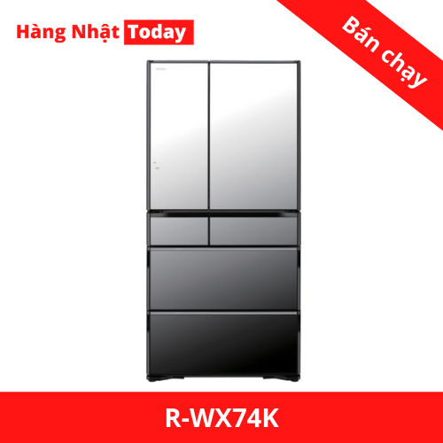 Tủ lạnh Hitachi R-WX74K-1