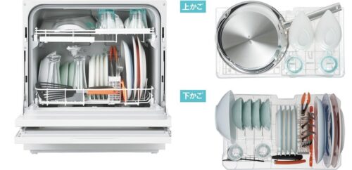 Máy rửa bát Panasonic NP-TM7 rửa nước nóng, sấy khô |10-2019 16 np-tm7-2