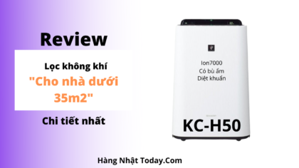 Đánh giá máy lọc không khí Sharp KC-H50-W