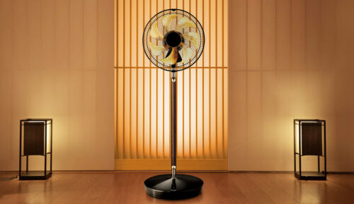 Quạt cây Panasonic F-CWP3000-TX (nâu đất) làm từ gỗ óc chó 12 F-CWP3000-TX