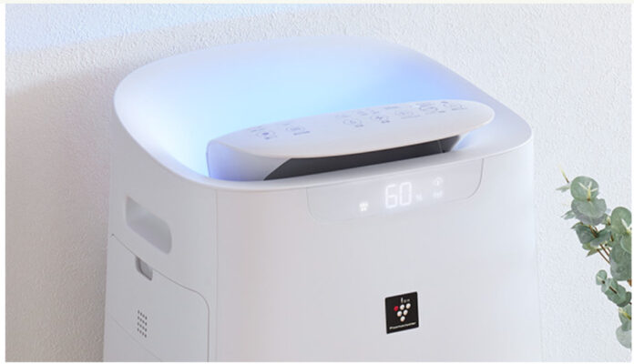 Máy lọc không khí Sharp KI-LS70-W-T (55m2) thiết kế mới hiện đại 8 Dấu hiệu ion