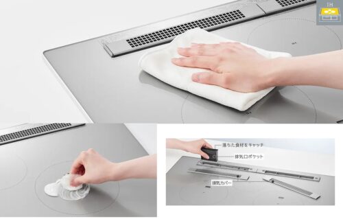 Bếp từ Hitachi HT-N8KTWF model mới 2025 cải tiến hơn, size 75cm - Ảnh 5