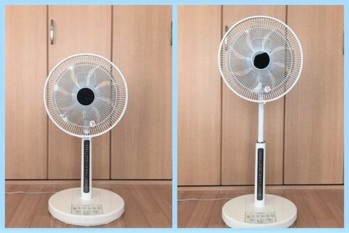 Quạt Hitachi HEF-130R2 cao 95cm, 8 cánh, có điều khiển từ xa - Ảnh 3