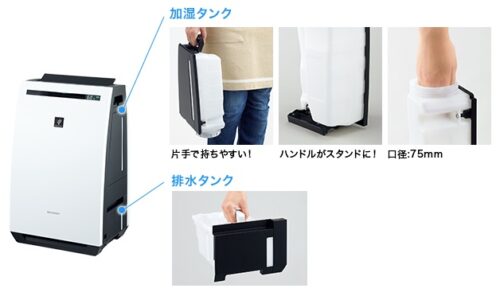 Máy lọc không khí và hút ẩm Sharp KC-HD70 12 Máy lọc không khí và hút ẩm Sharp KC-HD70 - Ảnh 3