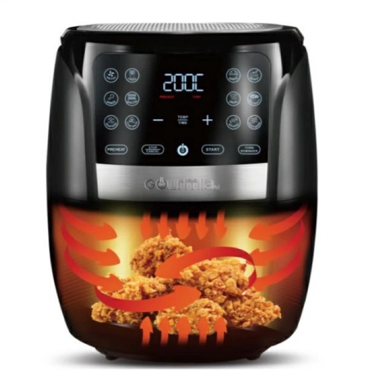 Nồi chiên không dầu Gourmia 6L nhiều chế độ cao 13 Nồi chiên không dầu Gourmia 6L nhiều chế độ cao | hangnhattoday.com