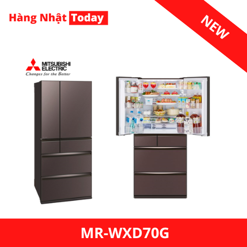 Tủ lạnh Mitsubishi MR-WXD70G