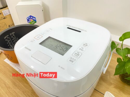 Nồi cơm điện Toshiba RC-18VSV (1,8 lít) Cao tần IH, áp suất, hút chân không 11 Nồi cơm điện Toshiba RC-18VSV-W hình số 2