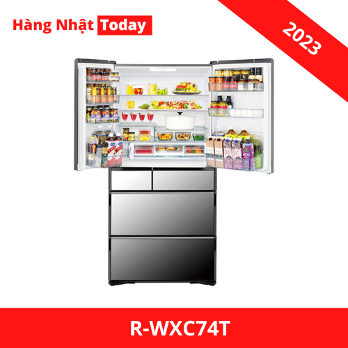 Tủ lạnh Hitachi R-WXC74T
